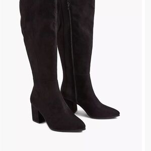 Lane Bryant Black Over the Knee Boots